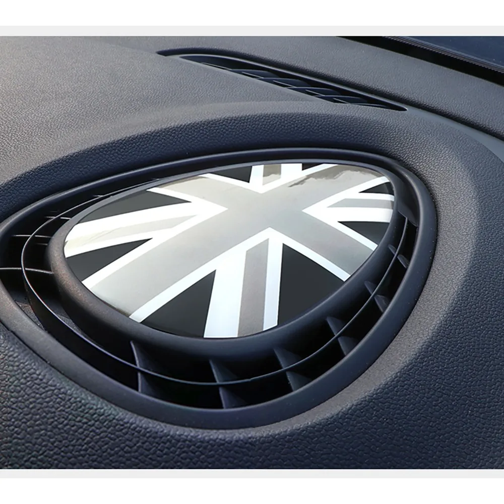 Выходная Панель 3d наклейки Прозрачная силиконовая наклейка Union Jack Graphics для Mini Cooper
