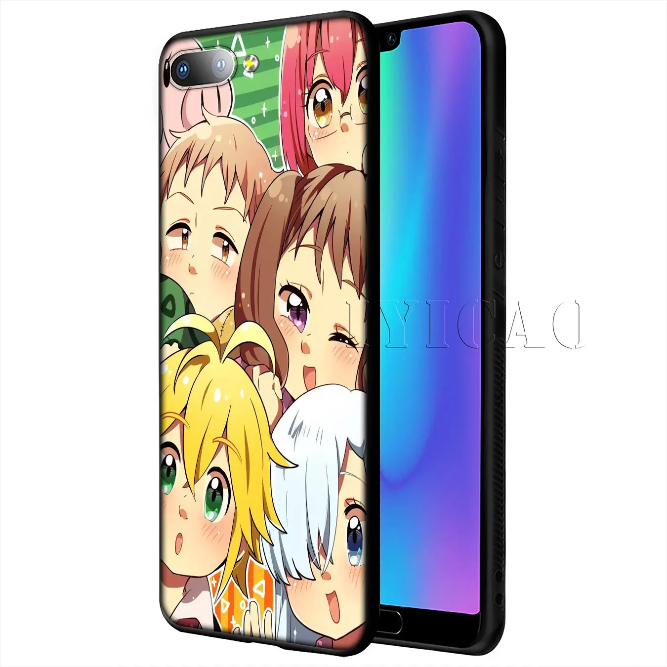 Nanatsu no Taizai Seven Deadly Sin Soft Case for Huawei Y9 Y7 Y6 Prime 2019 Cover Honor 20 8C 8X 8 9 9X 10 Lite 7C 7X 7A Pro |