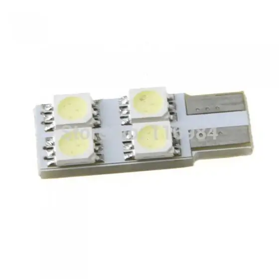 2 шт. х Белый T10 W5W 194 168 5050 4 SMD светодиодный автомобиль клиновидные боковые