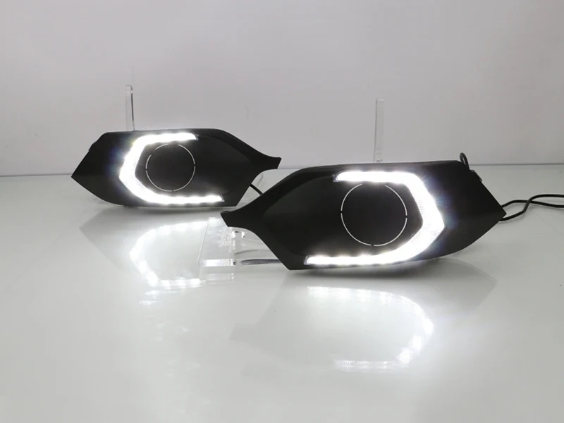 Для Mitsubishi Pajero Sport/Montero Sport/Shogun Спорт 2016 2017 2018 передних противотуманных фар DRL