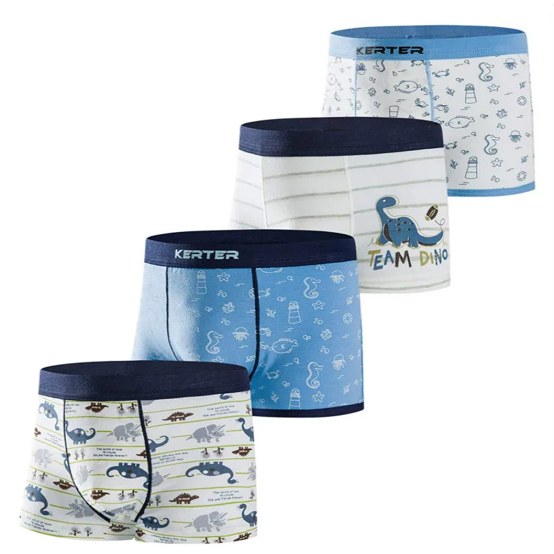Мальчиков Трусики брифы для малышей трусы нижнее белье хлопок обучение одежда