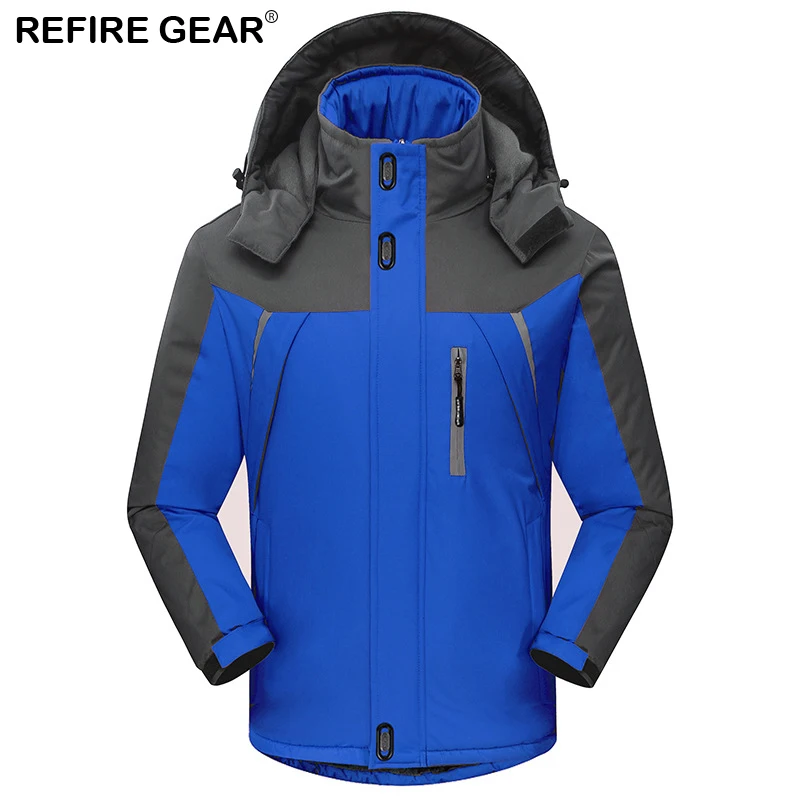 Refire Gear 3 в 1 Зимние флисовые куртки из софтшелла для мужчин и женщин ветровка