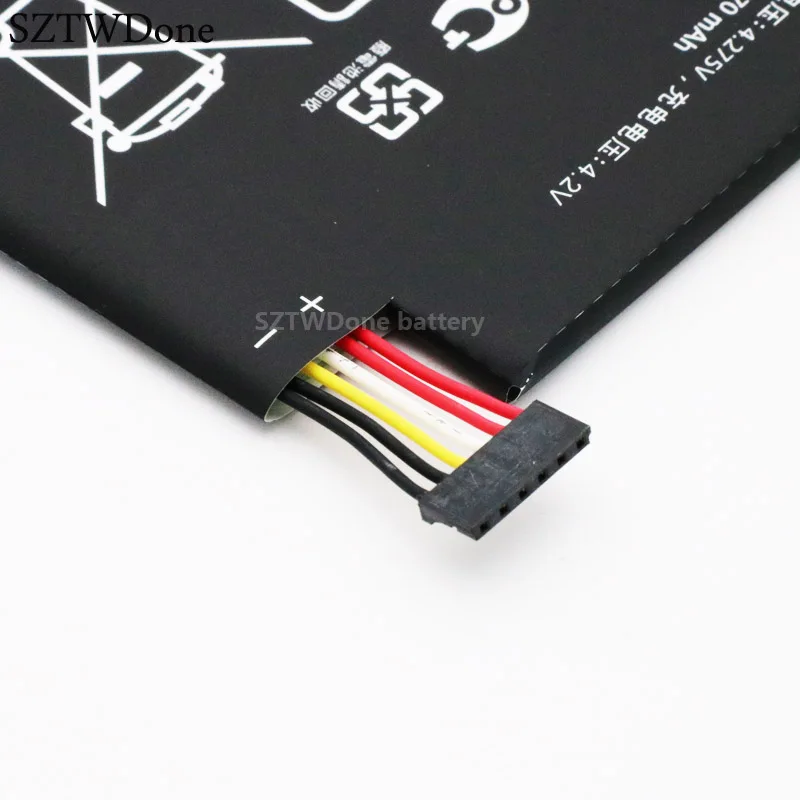 SZTWDone Новый C11-ME370TG планшет Батарея для ASUS Google Nexus 7 32GB 3G версия модели: ME370TG 3 75 V 4270