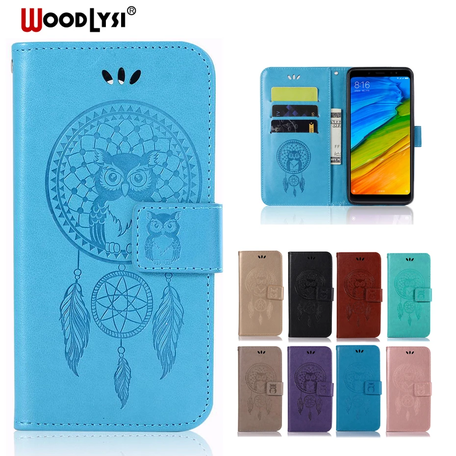 Чехол книжка из искусственной кожи для Xiaomi Redmi 3S 4A 5A 5 Plus Note 4 4X Pro Mi A1 5X 5S 6 Mi6 чехол