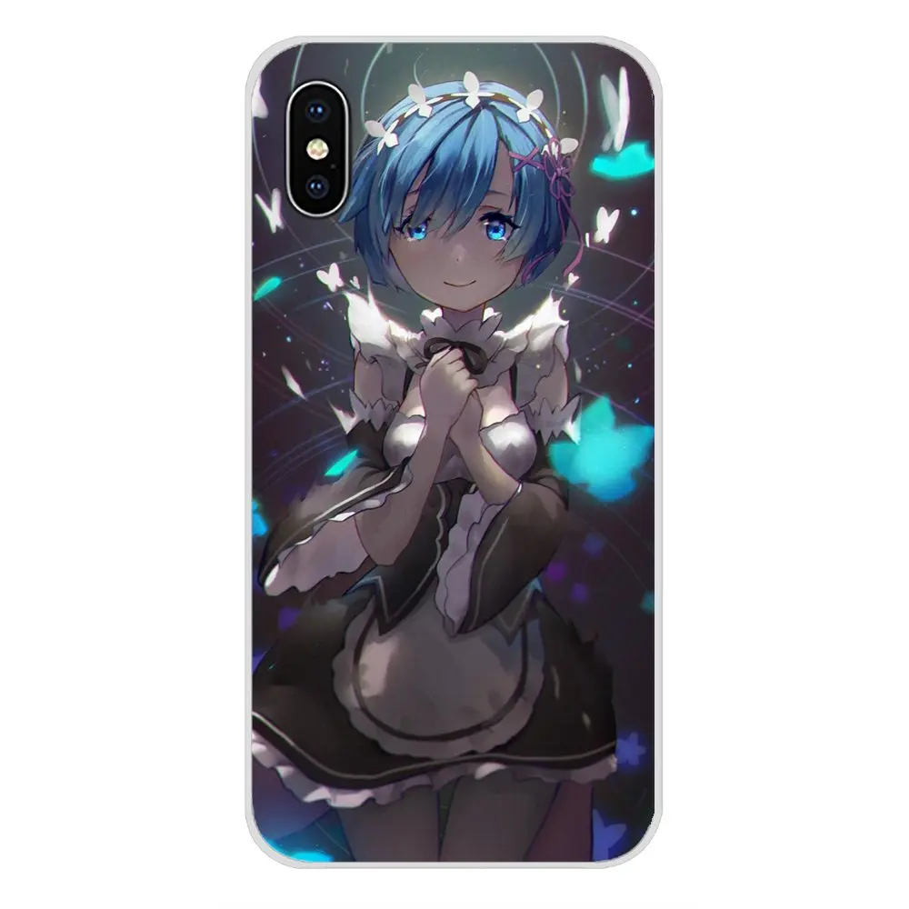 Аксессуары чехлы для телефонов Huawei P8 9 Lite Nova 2i 3i GR3 Y6 Pro Y7 Y8 Y9 Prime 2017 2018 2019 Rem Re Zero Girl