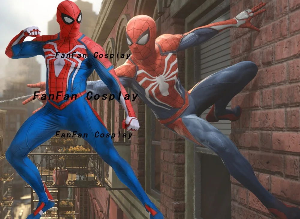 Audlt Kids Insomniac PS4 игра Человек-паук косплей костюм Zentai Костюм Супергероя человека-паука боди костюм комбинезоны на Хэллоуин