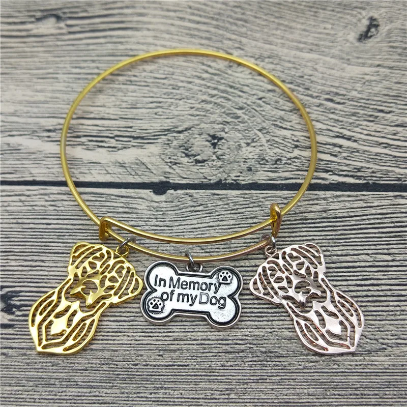 

Trendy New Vintage Labrador Retriever Bangles Cute Dog Bangles Bracelets Fashion Animal Pet Jewellery