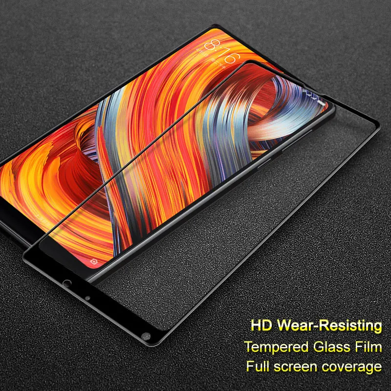 Для Xiaomi Mi MIX 2 MIX2 Закаленное стекло Защитная пленка Imak полная Защита экрана для MI S