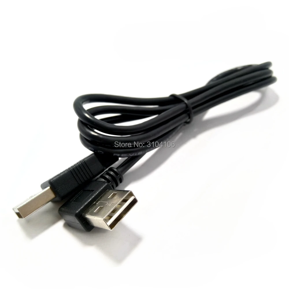 USB 2 0 кабель для передачи данных 100 см 1 м 3 фута Реверсивный дизайн левый и правый