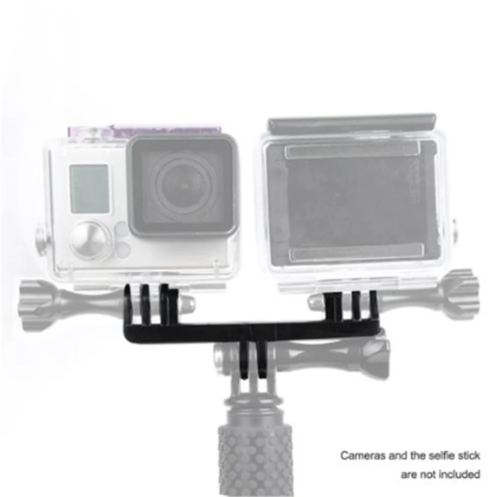 Для GoPro Dual Hero монтажный адаптер + винт для 2 камер Gopro/светильник ка одновременно с