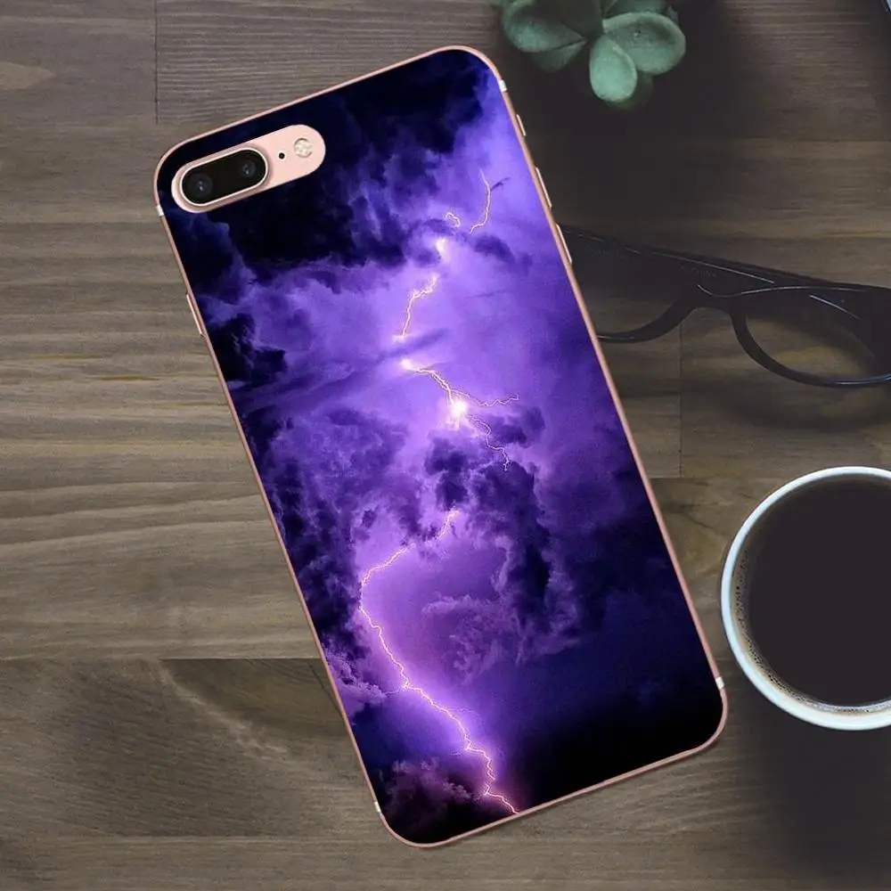 Мягкий модный чехол из тпу Infinity On фиолетового цвета для Apple iPhone 4 5 5C SE 6 6S 7 8 Plus X Galaxy