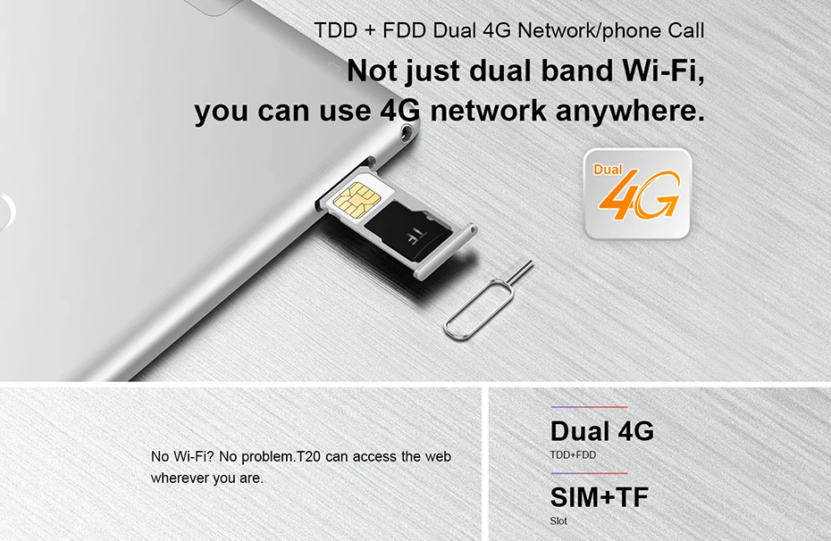 Teclast T20 Helio X27 Deca Core 4 Гб ram 64G Dual 4G SIM Android 7,0 OS 10,1 дюймовый планшет