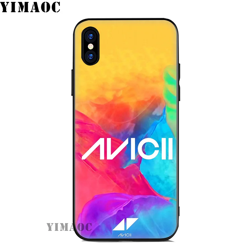 Мягкий силиконовый чехол YIMAOC avicii DJ для iPhone 11 Pro Xr Xs Max X или 10 8 7 6 6S Plus 5 5S SE |