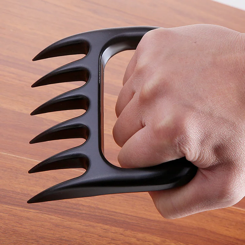 2 Шт./компл. Творческий Медведь Когти Мясо Сепаратор Пластиковые Обработчик Вилка