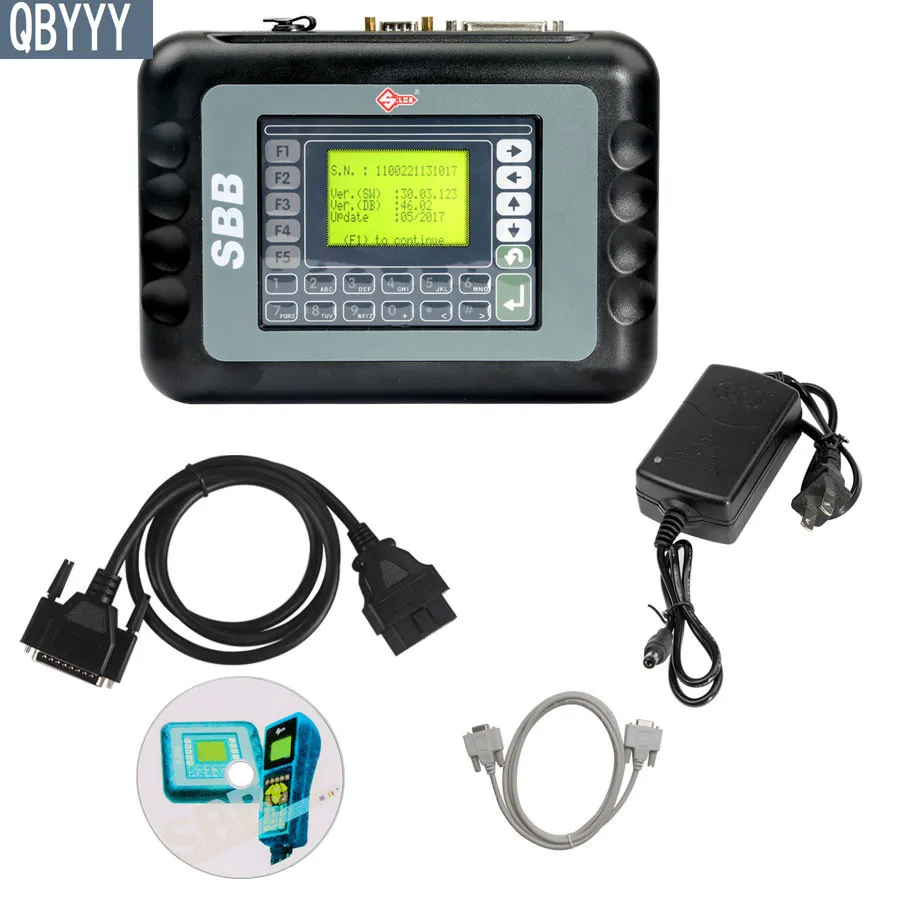 Программатор QBYYY Silca SBB программатор для иммобилайзер v46.02 OBD2 ключей OBD V46|programmation