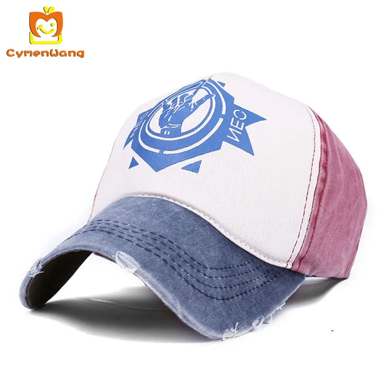 Cy Для мужчин wang весна хлопок Кепки Бейсбол Snapback шляпа летние хип хоп установлены