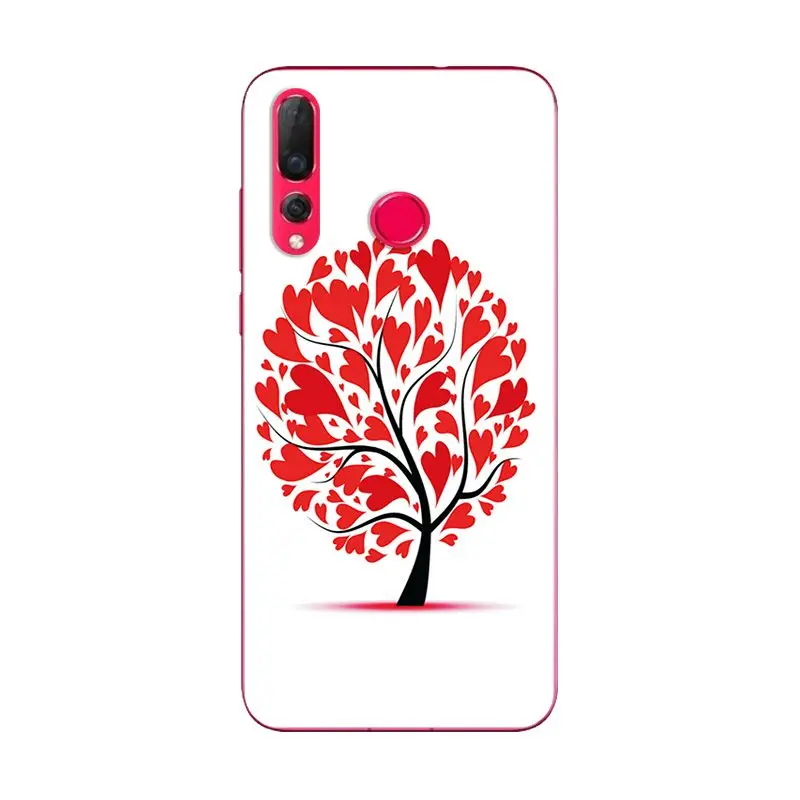 W85 Задняя крышка для huawei Nova 3 3i с изображением животных, сердечек, чехол на P Smart Plus, милый модный мягкий чехол для телефона, бампер для huawei Nova 4 3 i - Цвет: W85