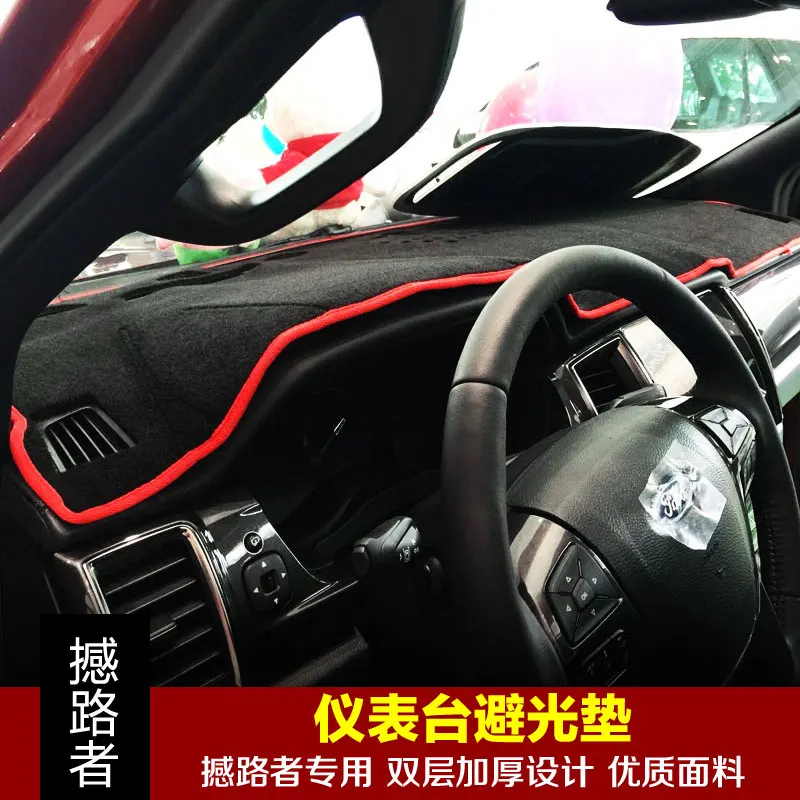 Кожаный полиэстеровый противоударный коврик для Ford Everest AB098 | Автомобили и