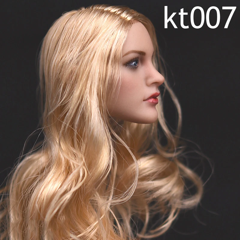 Игрушки Кабуки Кими KT007 масштаб 1/6 голова Лепка блонд красавица | и хобби