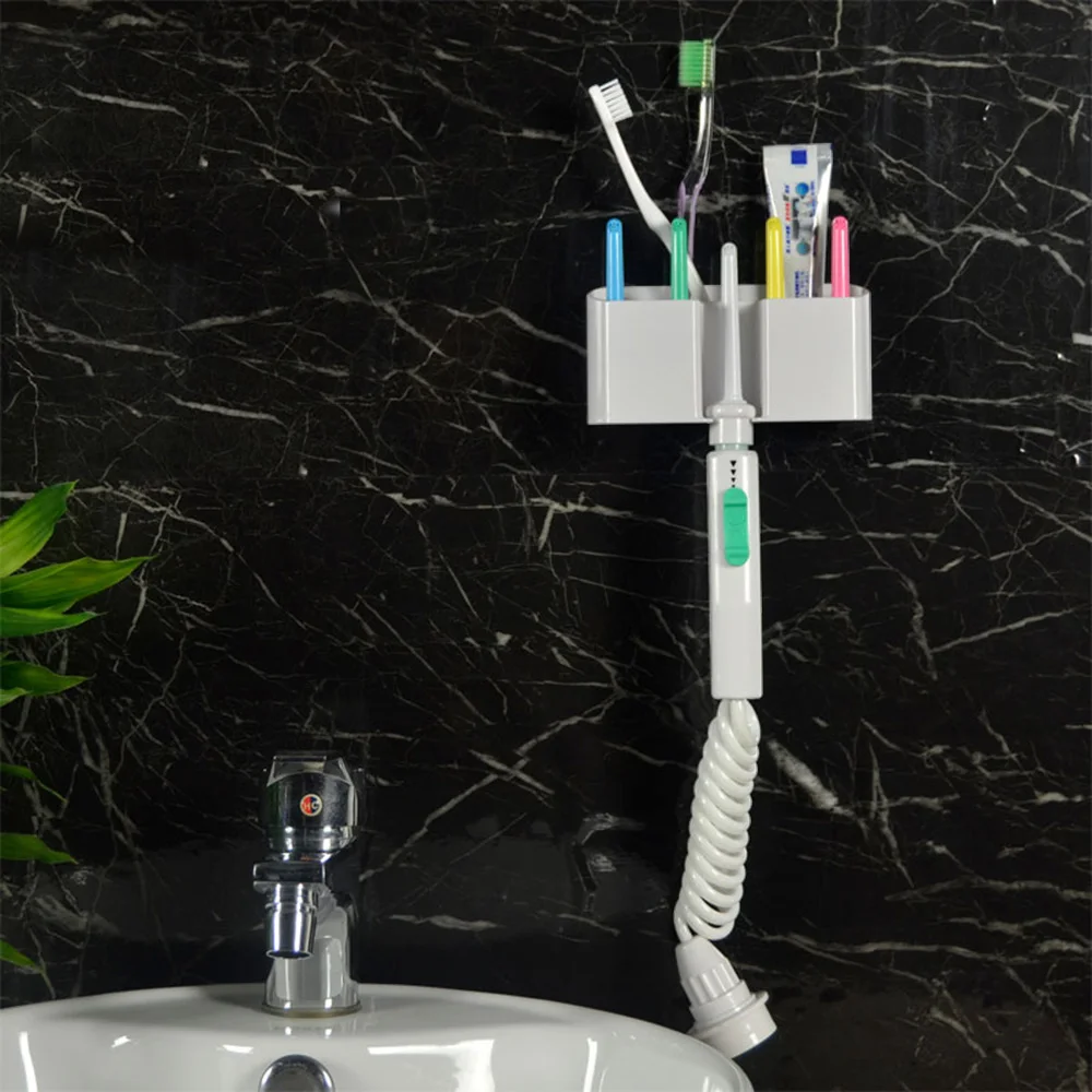 Faucet Dental Flosser Water Powered Flosser Denture Irrigation Water Jet Dental Irrigator Teeth Cleaning 6 Nozzle