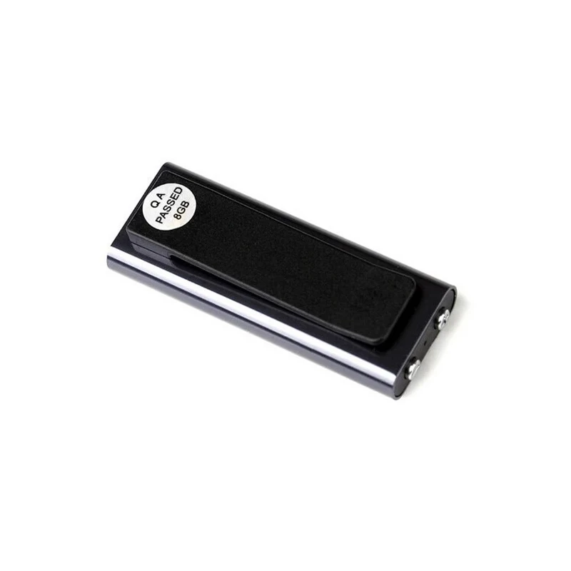 QZT Мини цифровой диктофон USB флэш накопитель маленький зажим Голосовая активация