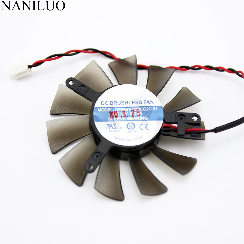 NANILUO DF0601012SEG2C 01 12 В 0 24a 2Pin для видеокарты ZOTAC GT630 6010|fan 12v|12v fancard fan |