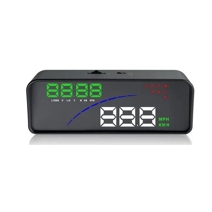 P9 3 6 дюймов Автомобильный HUD Дисплей OBD2 II EUOBD превышение скорости Предупреждение