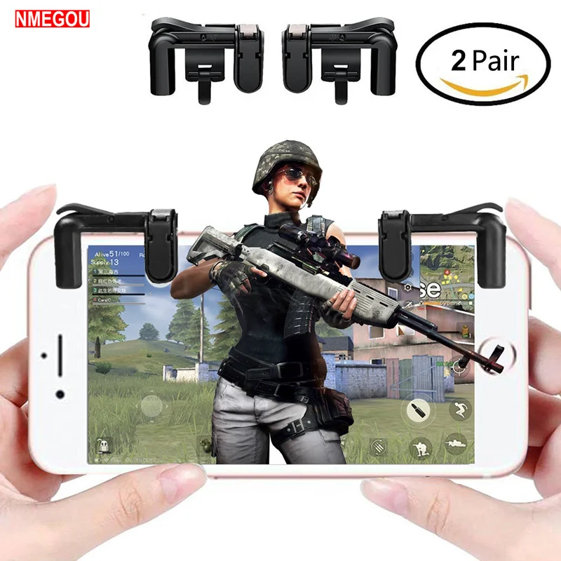 2 пары L1R1 PUBG подставка для мобильных телефонов Samsung Galaxy S8 S9 Plus A5 2017 IPhone X 7 8 Android IOS