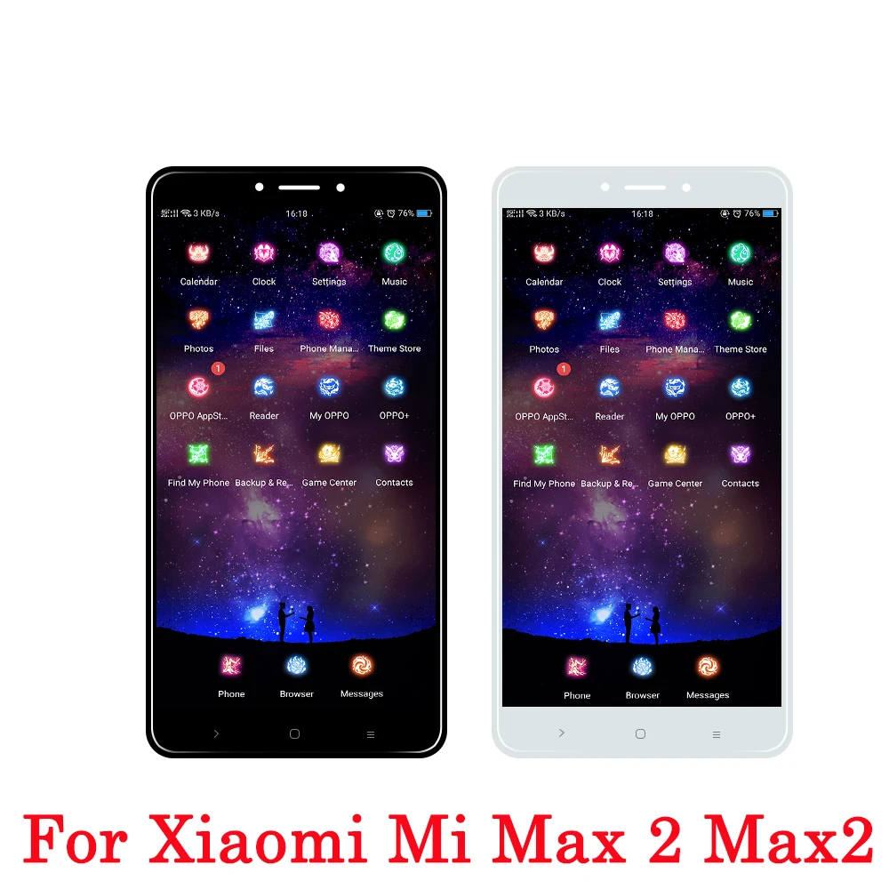ЖК дисплей для Xiaomi Mi Max 2 LCD сенсорный Max2 панель экран Стекло в сборе с рамкой