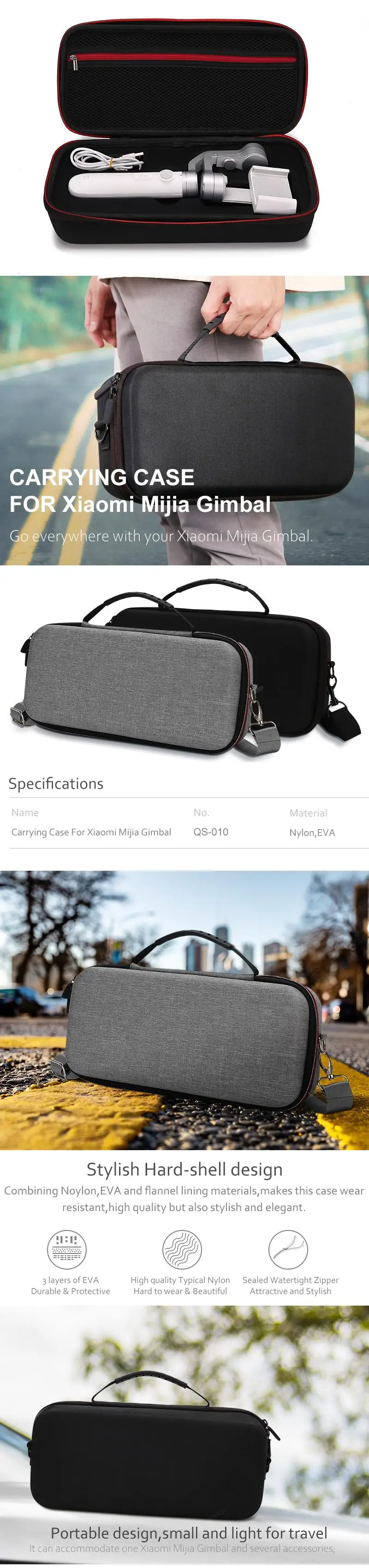 Mijia 3 Axi Gimbal Сумка Чехол Сумка для Переноски Чехол на плечо для Xiaomi Mijia 3 Axis Ручной Стабилизатор аксессуары
