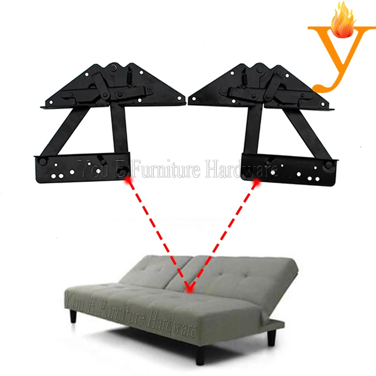 С опорной рамой мебель фурнитура петля для тяжелого дивана и дивана-кровати D07 |