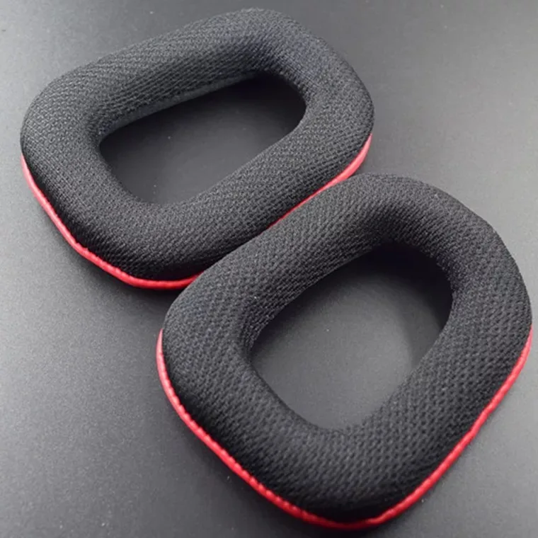 Сменные поролоновые накладки для наушников губка ремонтные аксессуары Logitech G35 G930