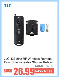 JJC Multi-Function Timer Remote Control Shutter Cord for Canon Camera EOS 1Ds Mark III/5D Mark IV/-1D X Mark II/7D MARK II