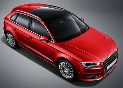 Декоративные боковые рейки на крышу для Audi A3 8V Hatchback 2013 2018 2 шт.|Хромирование| |