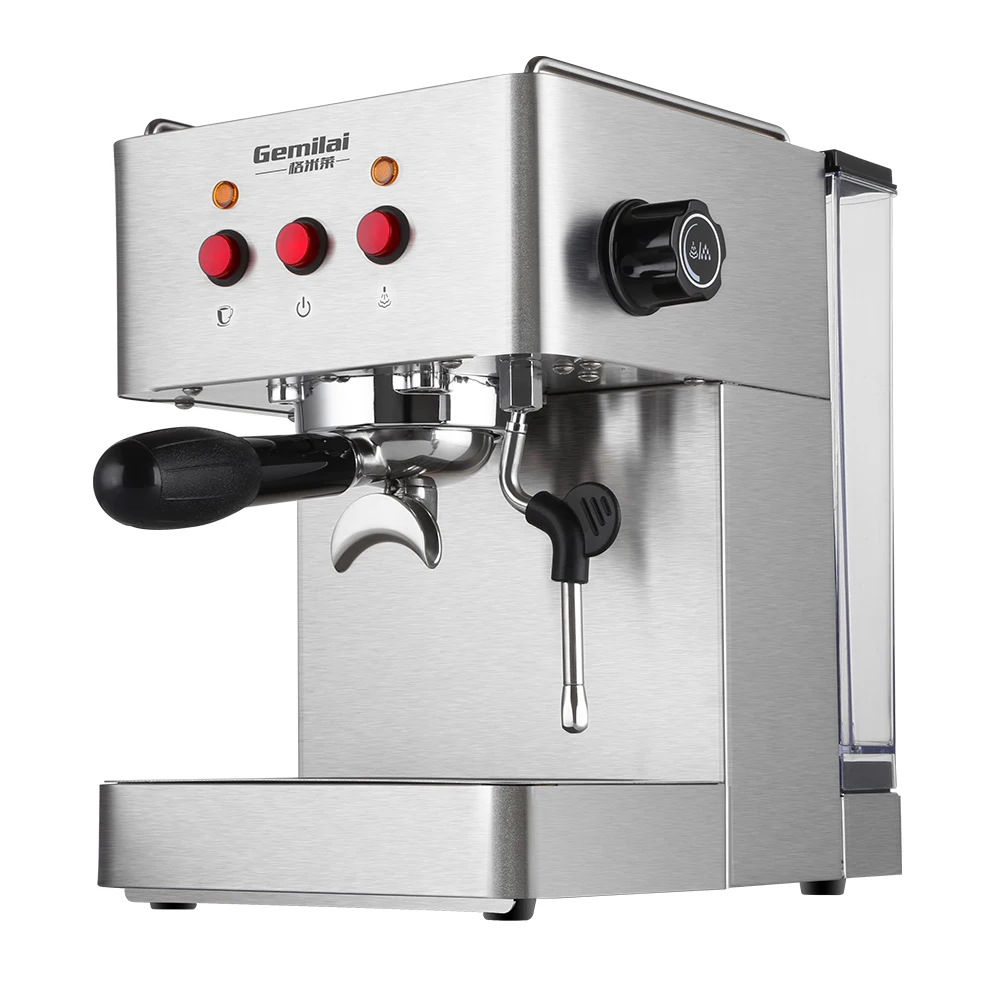 

15 Bar Espresso Coffee Maker Pressure Espresso Machine with Foam Semi-Automatic Italian Coffee Machine