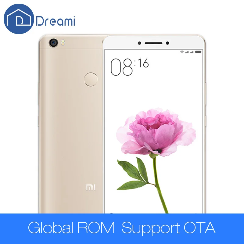 Xiaomi Оригинальный Ун Макс 6.44 &quotMimax 3 ГБ RAM 64 ROM Snapdragon 652 Окта основные 1920x1080 P 4850 мАч
