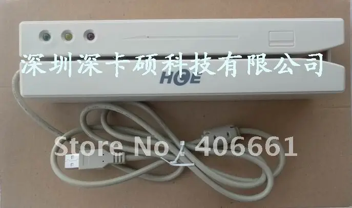 Новый Универсальный 2 Usb Трек Магнитной Полосой Карточки Размах Читатель