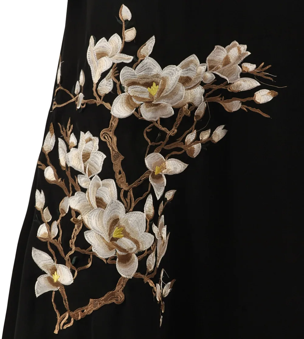 Ramadan Fashion Muslim Abaya Islamic Clothing For Women Jilbab Dubai caftan Djellaba lace embroidered dress | Тематическая одежда