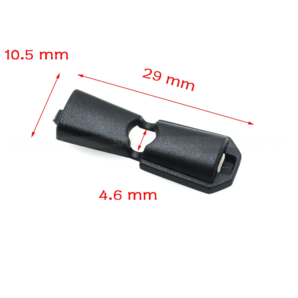 10 шт. заглушки для шнура на молнии|cord lock stopper|cord lockcord locks cord stoppers |