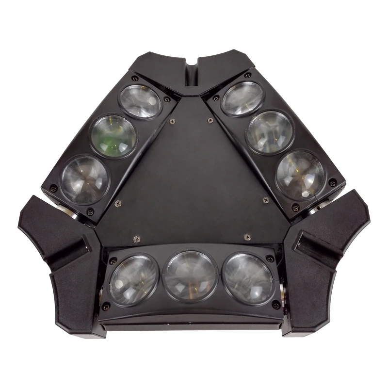 SZB Мини Новый светодиодный 9x10 Вт паук RGBW 16/48CH DMX сцсветильник свет s Dj движущийся