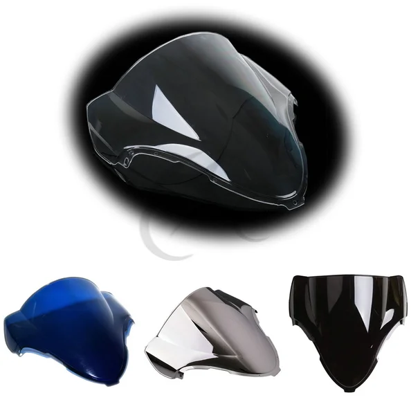 Двойное ветровое стекло для Suzuki GSXR 1300 Hayabusa 99 07 00|windshield windscreen|double bubbledouble bubble windscreen |