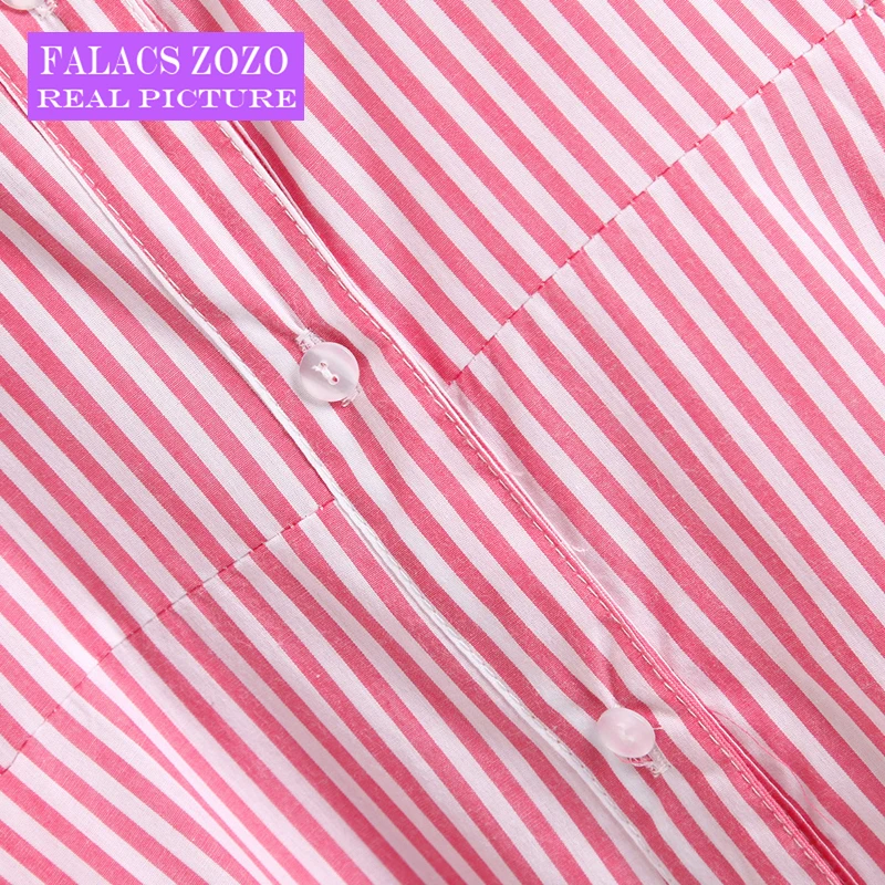Falacs zozo на лето и весну boheimian сладкий Prairie Chic Мода Fit And Flare Вышивка в полоску без