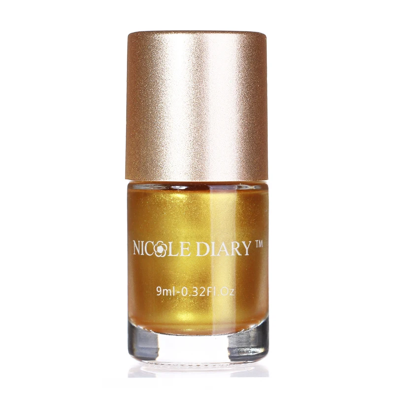 NICOLE DIARY 9ml Nail Stamping Polish Colorful varnish Art Plate Printing Varnish Decoration | Красота и здоровье