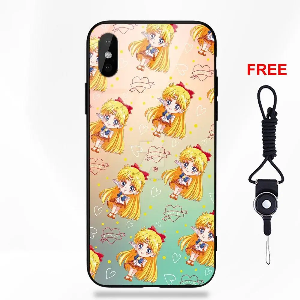 Vvcqod Мода Сейлор Мун Венера Flexibles для Apple iPhone 5 5C 5S SE 6 S 7 8 Plus X XS Max XR | Мобильные