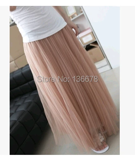 Мягкая фатиновая юбка пачка телесного цвета на свадьбу 165 см ширина 8 метров|mesh