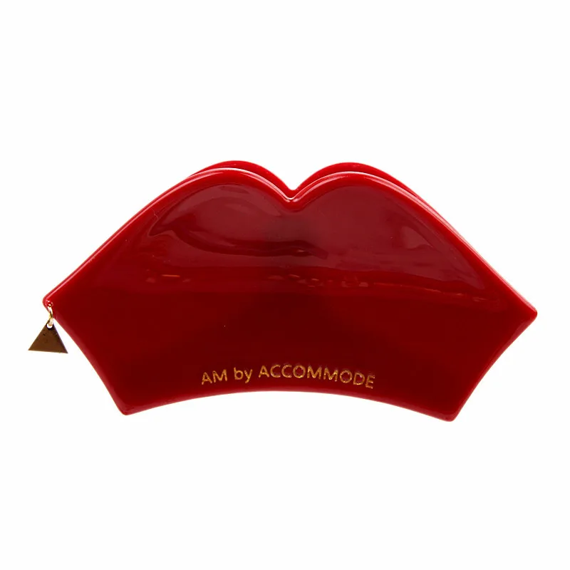 

11.2cm x 6cm High-quality Women Red Lips Clips Hair Barrettes Acetate Fashion Hairpins Perfect Gift Sweet Hair Clips