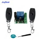 Универсальный беспроводной пульт дистанционного управления 433 МГц, 12 в пост. Тока, 1CH релейный модуль приемника, радиочастотный передатчик, 433 МГц, светильник с дистанционным переключателем