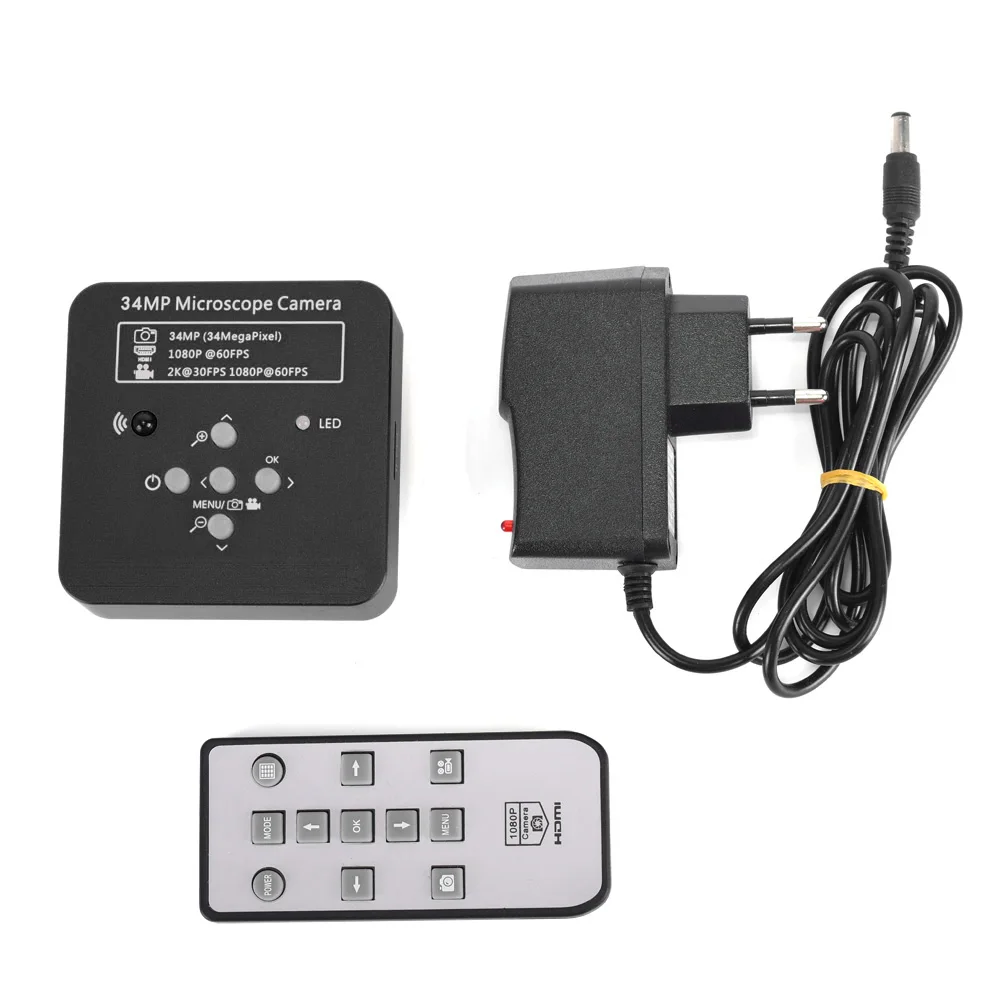 Meterk 34MP Full HD промышленный электронный цифровой видеомикроскоп камера для