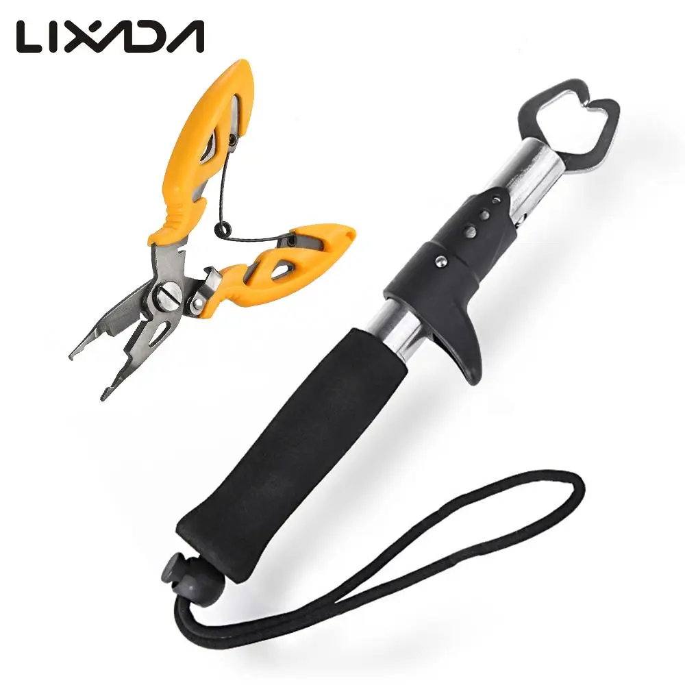 

Набор для рыбалки Lixada, Многофункциональные Клещи из нержавеющей стали с ручками, рыболовные снасти, рыболовные инструменты