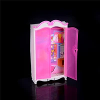 1 pc hot sale child gifts doll accessories princess bedroom furniture closet wardrobe for dolls toys
